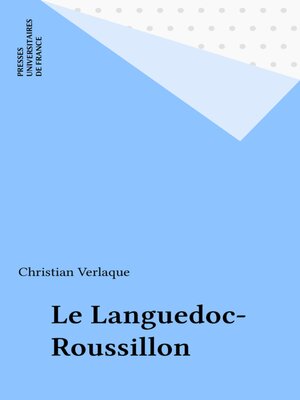 cover image of Le Languedoc-Roussillon